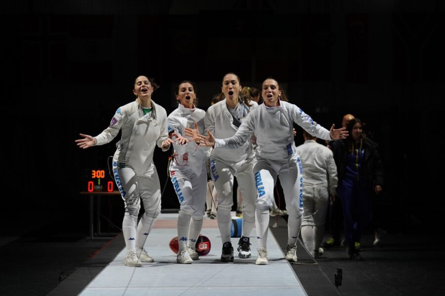 Scherma - Spada femminile, l'Italia vince la prova a squadre di Tallinn