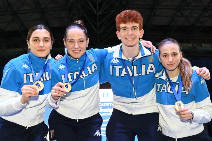 Europei Cadetti e Giovani Napoli: subito 4 medaglie per l'Italia