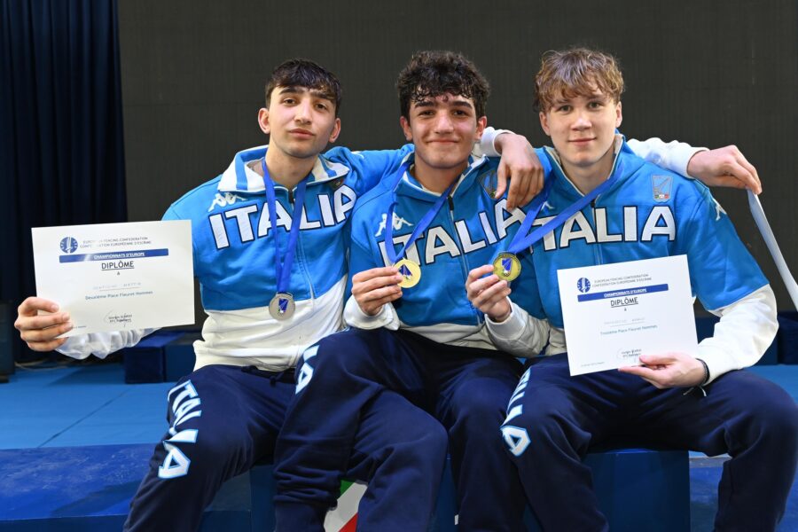 Euopei Cadetti e Giovani Napoli: altre 3 medaglie per l'Italia